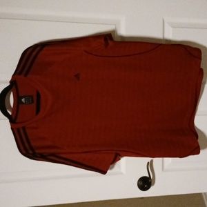 Adidas Red and Black Climalite 2XL t-shirt